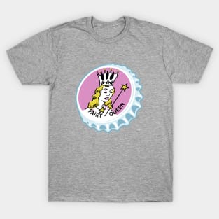 Vintage Fairy Queen Ballins Soda Bottlecap T-Shirt